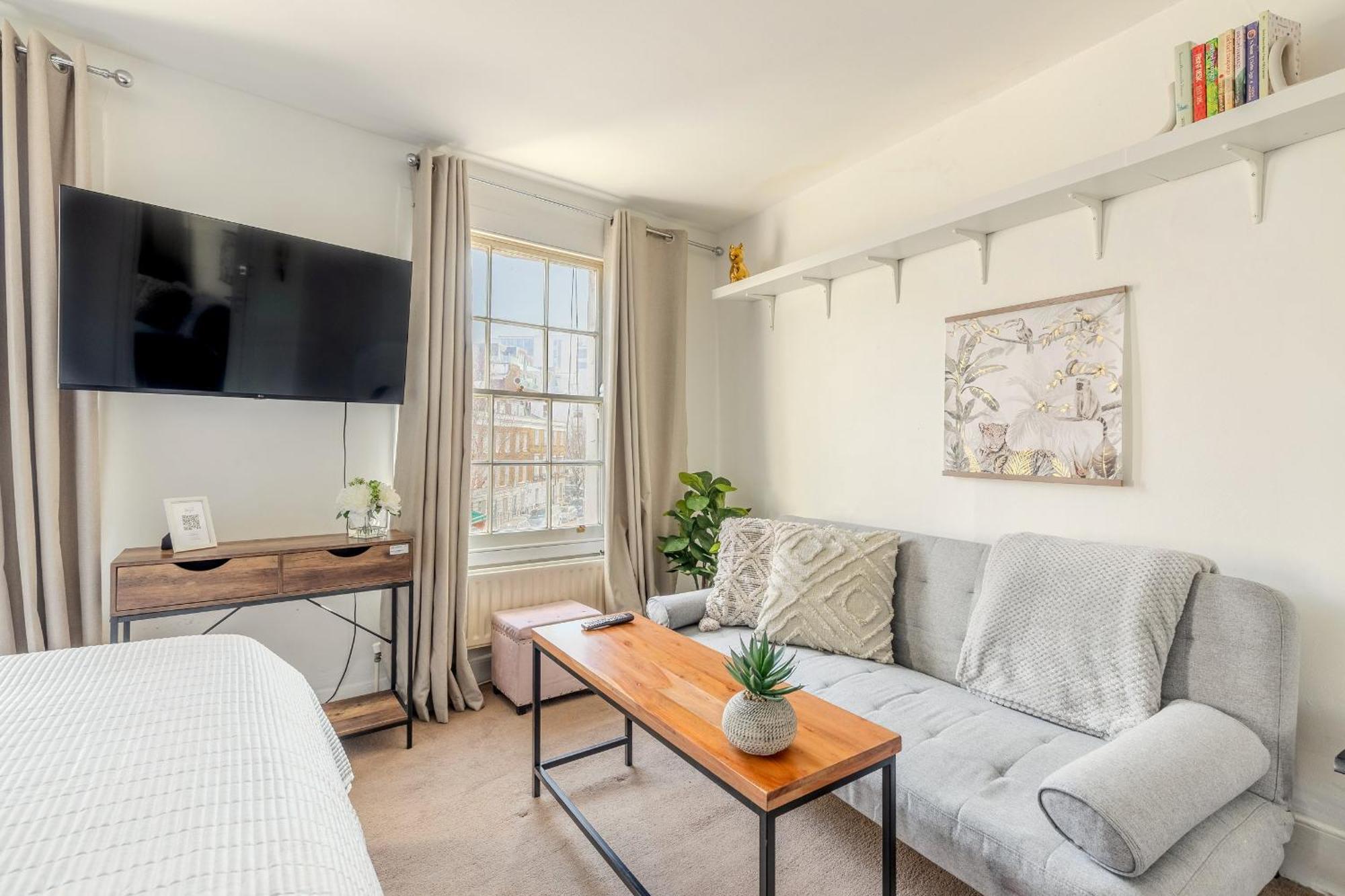 Apartmán Kings Cross Pad Londýn Exteriér fotografie